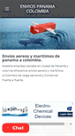 Mobile Screenshot of enviospanamacolombia.com